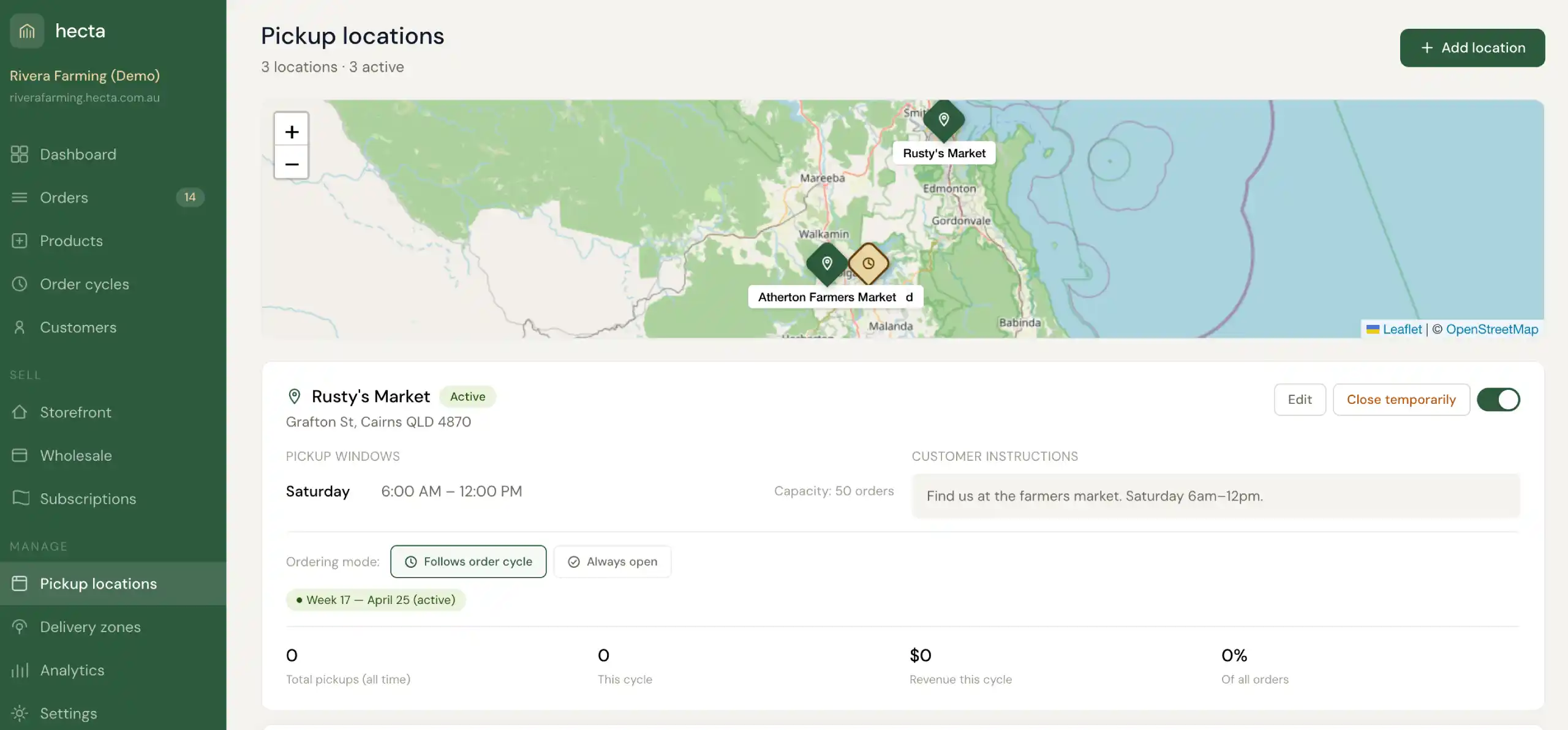 Hecta farm dashboard
